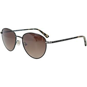 Jimmy Crystal JCS855 Womens Round Metal Sunglass BC0 Black 52-18
